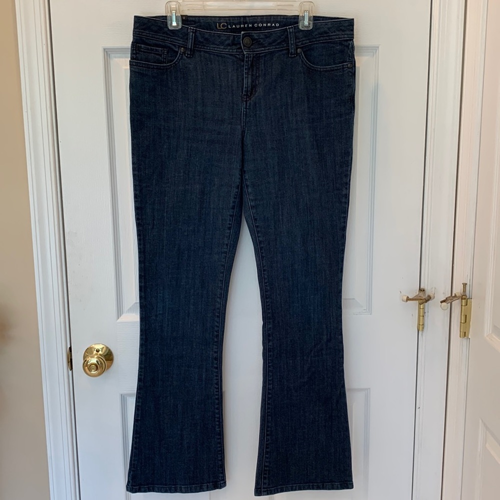 LC Lauren Conrad Boot Cut Jeans Sz 12